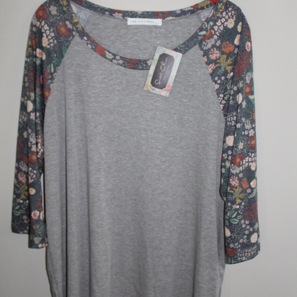 Women's Floral Sleeved Blouse
